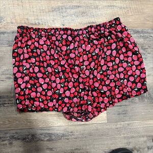 PINK Victoria's Secret Strawberry Boxer Shorts
